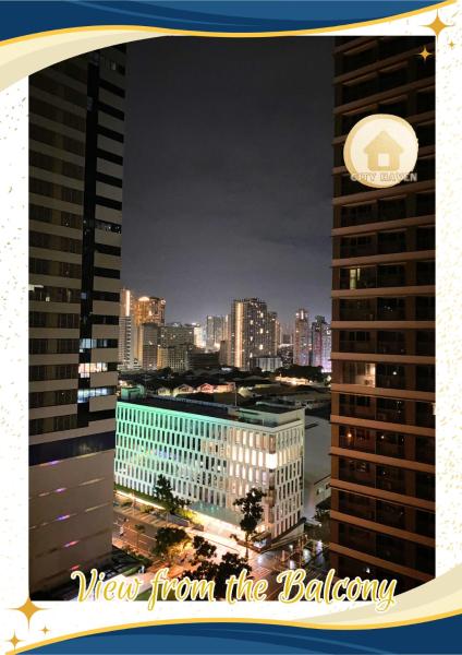 Bilde 4: Condo with Pool and Balcony near Megamall Ortigas Center