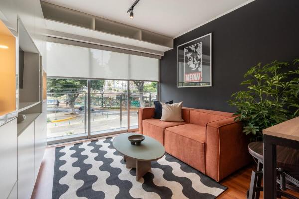 A la foto es mostra l'objecte Kasabian 1BR by Geko situat a la ciutat de Lima.