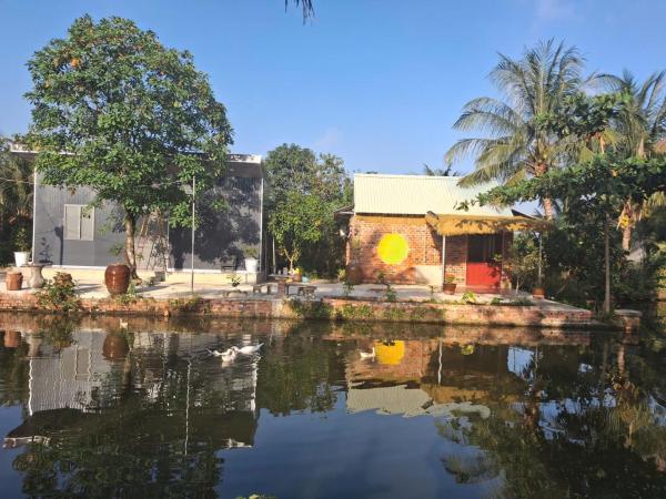 Auf dem Foto ist das Objekt Homestay Sỏi Đá - Tây Ninh in der Stadt Ấp Thanh Sơn (1) zu sehen.