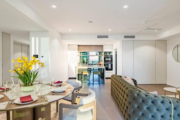 Bilde 5: 3Bed Apt in Queen's Wharf - level 33 City and Riverview with Carpark