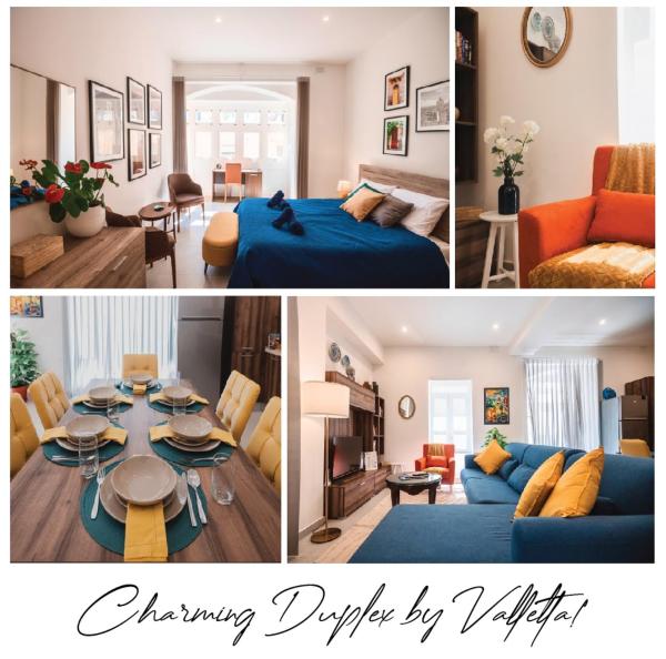 Billede 2: Charming Duplex by Valletta - No Extra Fee