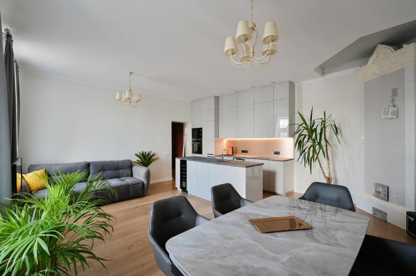 A la foto es mostra l'objecte Spacious Central apartment , 2 bedrooms, Old Town walk situat a la ciutat de Riga.