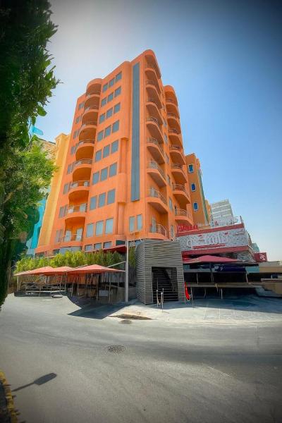 På bildet vises objektet Terrace Furnished Apartments Fintas 2 som ligger i byen Kuwait.