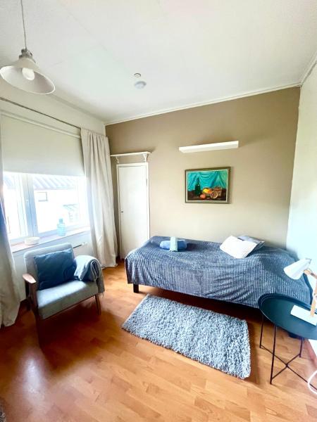 Nella foto è visibile l'oggetto Snygg studio lägenhet Wolffskavägen 21 situato nella città di Söderudden.