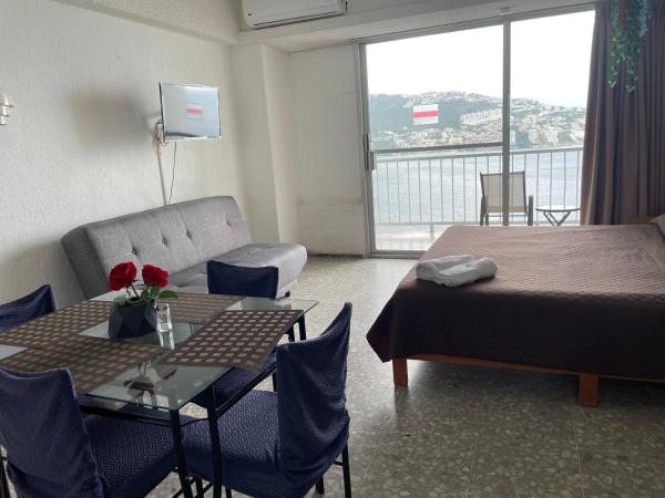Na fotografii je vidět objekt Bonita Suite Torres Gemelas nacházející se ve městě Acapulco.