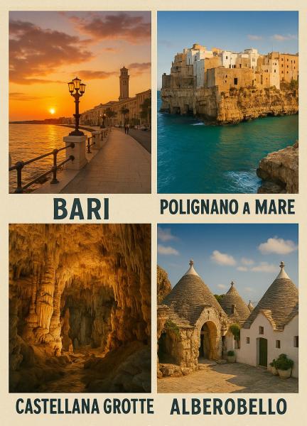 Na fotografii je vidět objekt Charme House Trulli, Bari, Polignano, Monopoli 5 star nacházející se ve městě Turi.