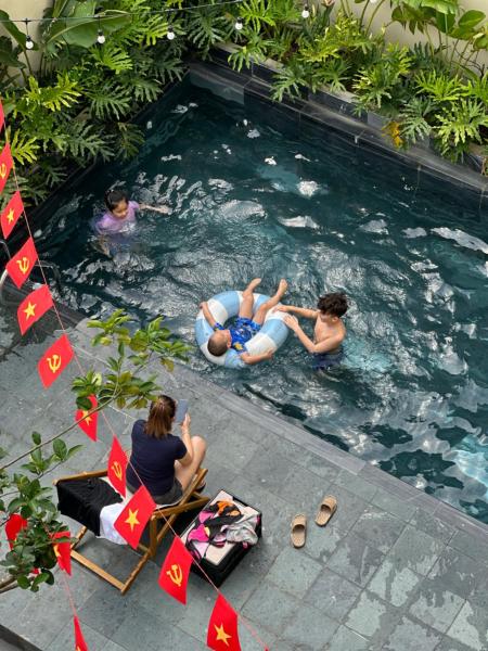 写真にはDương Cảnh市にあるCốc Cốc Homestay Quảng Bìnhが写っています。