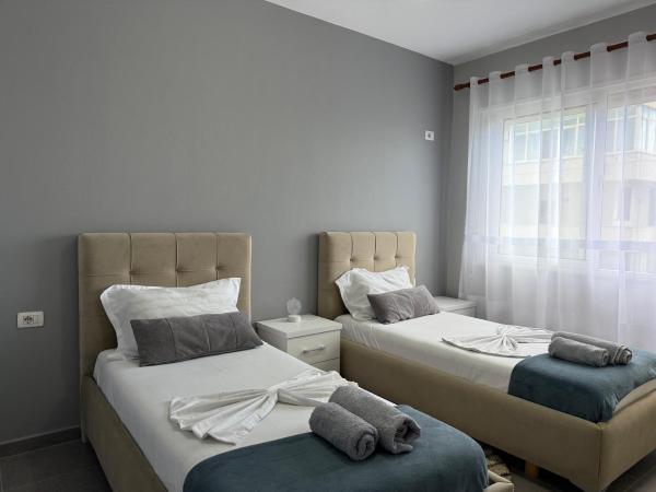 Na fotografii je vidět objekt Lori's Seaside Modern Apartment nacházející se ve městě Durrës.