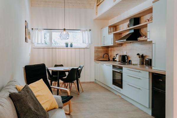 På billedet ses objektet Apartment Parlesak beliggende i byen Huntířov.