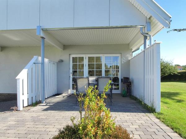 The photo shows the Apartment Hunter - 400m from the sea by Interhome located in the city of Allinge.