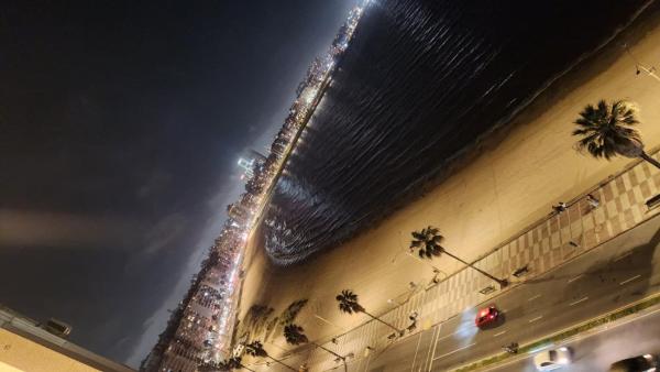 A la foto es mostra l'objecte Alojamiento en Rambla de Montevideo situat a la ciutat de Montevideo.