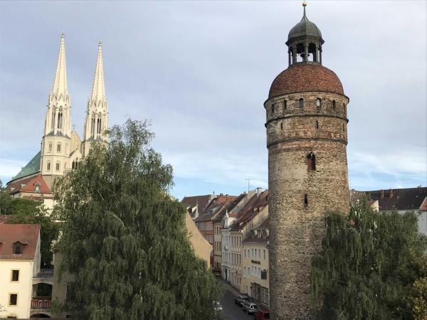 Na zdjęciu widoczny jest obiekt Jaekels Ferienwohnung położony w mieście Görlitz.