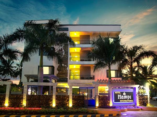 Nella foto è visibile l'oggetto Hotel Hampi International situato nella città di Hospet.