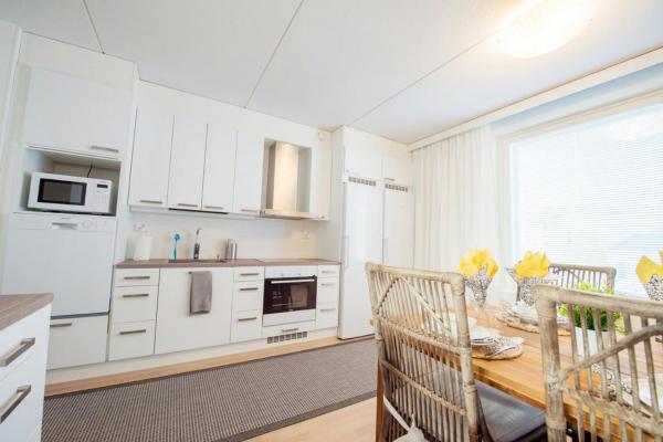 A la foto es mostra l'objecte Central and Spacious Apartment for 4 with Sauna situat a la ciutat de Jyväskylä.