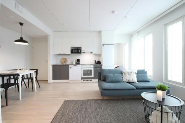 A la foto es mostra l'objecte Central Apartment for 4 with Sauna in Downtown situat a la ciutat de Jyväskylä.