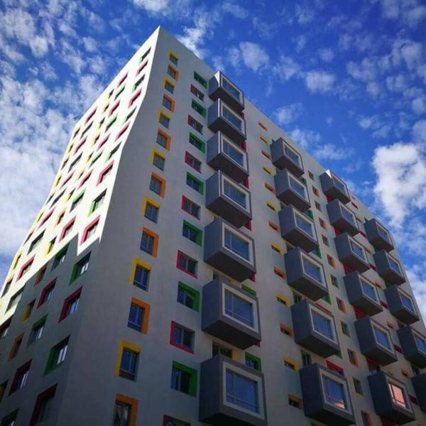 Na fotografii je vidět objekt Cozy Modern Nest Flat nacházející se ve městě Ongon.