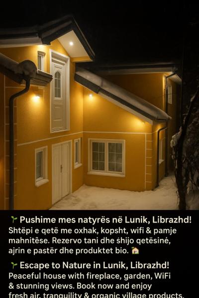 På bildet vises objektet Bujtina Seyna som ligger i byen Librazhd.