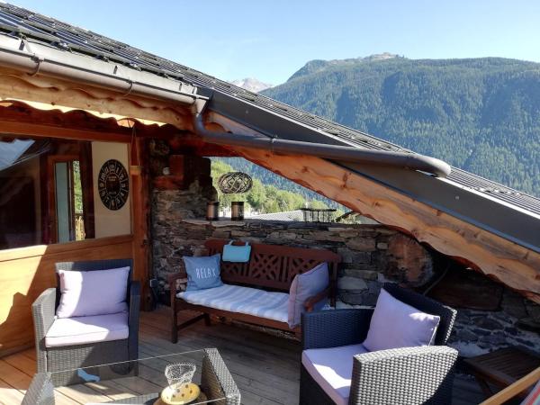 På billedet ses objektet Charmant appartement avec terrasse de toit 2 chambres 4 pers beliggende i byen Séez.