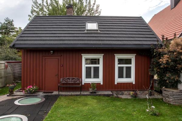 På bildet vises objektet Small House in Trakai Oldtown 1-6 sleeping places som ligger i byen Trakai.