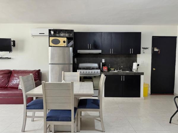 På billedet ses objektet Loft a 6 minutos de la Playa beliggende i byen Mazatlán.