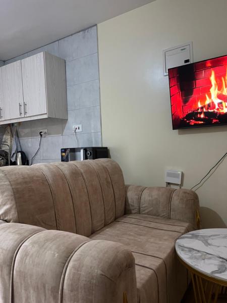 A la foto es mostra l'objecte Skyline Luxe Condos ,Elegant STUDIO with WiFi ,Lift and gym in Juja situat a la ciutat de Kiambu.