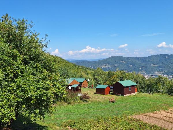 The photo shows the Kolibe Ćorić located in the city of Mojkovac.