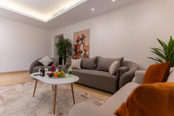 A la foto es mostra l'objecte Rich CFC home 2BR with Garden situat a la ciutat de El Caire.