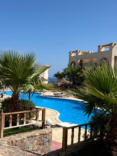 A la foto es mostra l'objecte Perl hous sunny Dahab situat a la ciutat de Dahab.