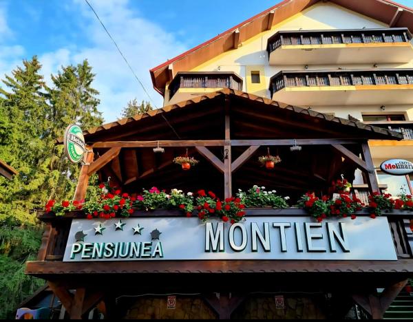 A la foto es mostra l'objecte Pensiunea Montien situat a la ciutat de Predeal.