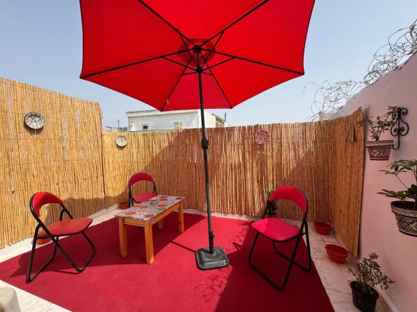 På billedet ses objektet Appartement Yassine beliggende i byen Rabat.