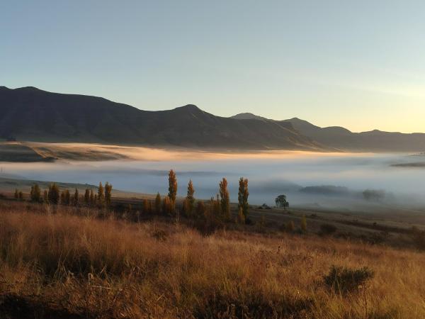 Na zdjęciu widoczny jest obiekt Qadosh in Clarens położony w mieście Derots.