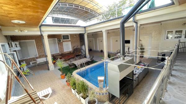 写真にはAkmechetʼ市にあるSaidi Silk Road Family Guest Roomが写っています。