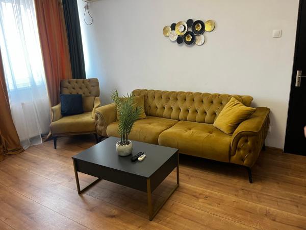 A la foto es mostra l'objecte VF Apartments situat a la ciutat de Bucarest.