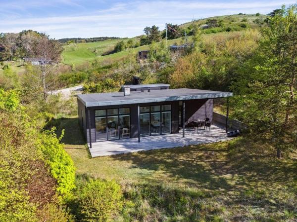 The photo shows the Holiday Home Irek - 500m from the sea by Interhome located in the city of Ørby.