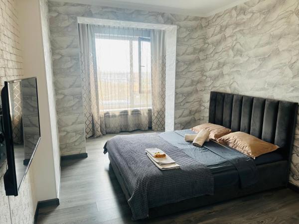 Na zdjęciu widoczny jest obiekt Аэропорт apartments położony w mieście Dzerzhinskoye.