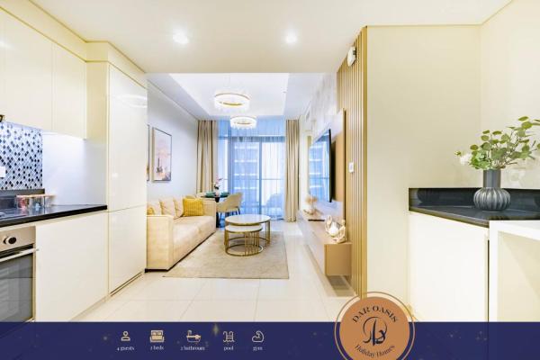 Noor Escape I Dar Oasis I Business Bay I Parking Pool Gym, Dubai