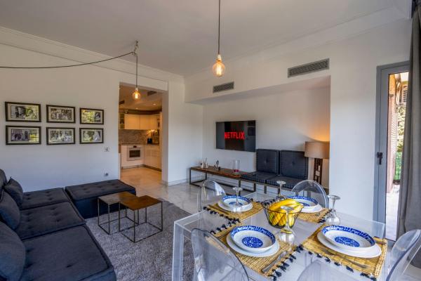 Luxury Oasis 2 Bedroom And Free Parking In Hivernage - Marrakech