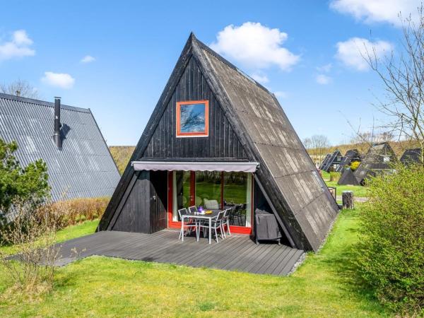 The photo shows the Holiday Home Erly - 18km to the fjord by Interhome located in the city of Farsø.