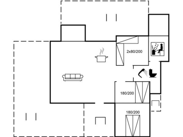 A la foto es mostra l'objecte Holiday Home Amaya - 1km from the sea by Interhome situat a la ciutat de Blåvand.