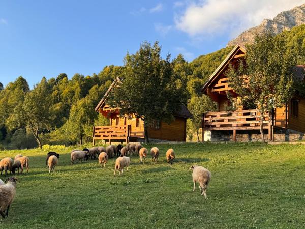 A la foto es mostra l'objecte Bujtina Pepushaj Lepushe situat a la ciutat de Vermosh.