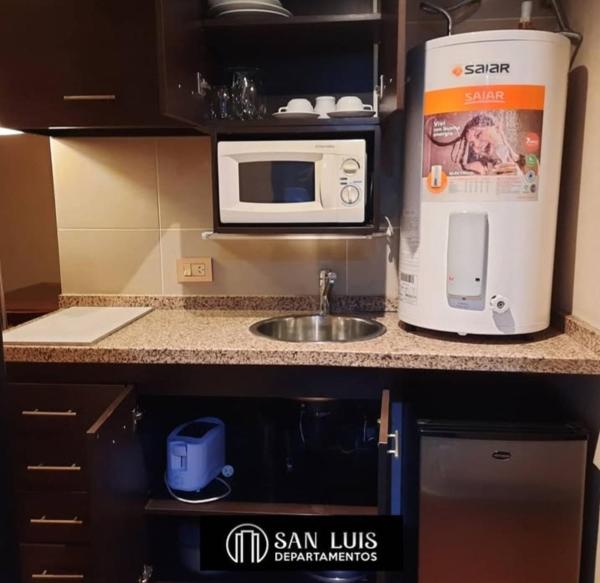 A la foto es mostra l'objecte Departamento san luis situat a la ciutat de Balde.