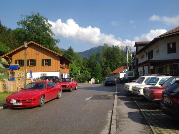 A la foto es mostra l'objecte Am Berg-Ferienwohnung situat a la ciutat de Ettal.