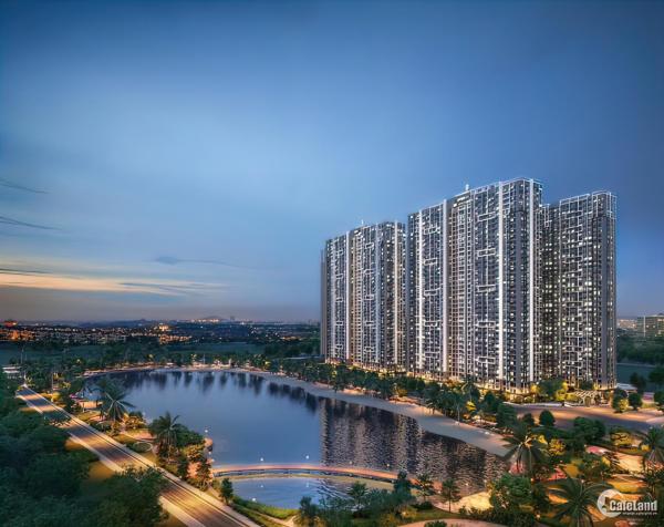 På billedet ses objektet Masteri West Heights Lakeview Apartments beliggende i byen Phú Thú.