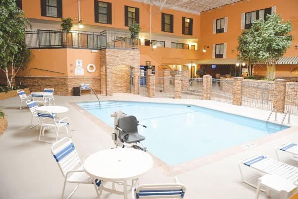 The photo shows the Quality Inn & Suites Ames Conference Center Near ISU Campus located in the city of Ames.