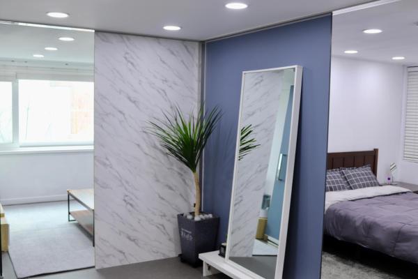 Na zdjęciu widoczny jest obiekt Haeundae Beach 3Bedroom house & rooftop położony w mieście Ch'ŏngsap'o.