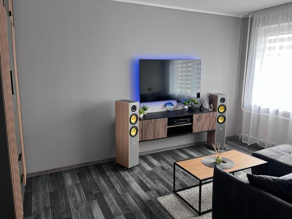 La photo montre l'objet Cozy Stay 55 situé dans la ville de Lelaičiai.