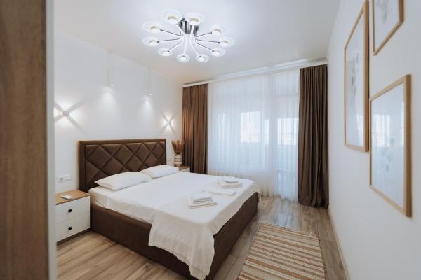A la foto es mostra l'objecte Modern Stay Rîșcani, AC, WiFi, Washer situat a la ciutat de Chisinau.