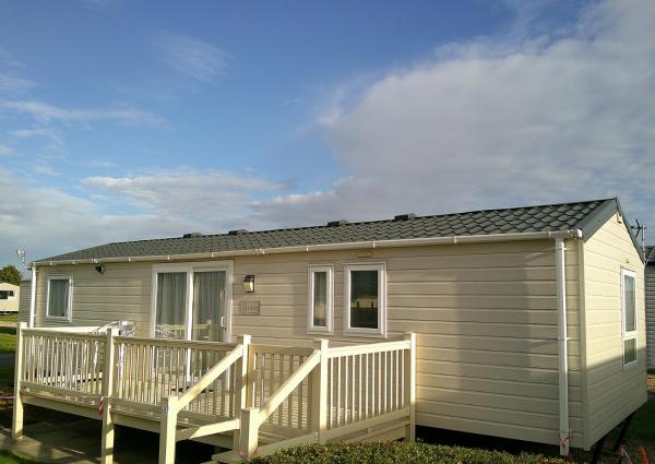 A la foto es mostra l'objecte Kingfisher Juniper 6 Berth 3 bedrooms Central Heated FREE WIFI situat a la ciutat de Ingoldmells.