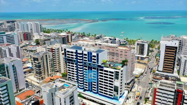 Op de foto is het object Edf TIME 909 | 200mt Beira-mar | Piscina | Academia te zien, gelegen in de stad Maceió.