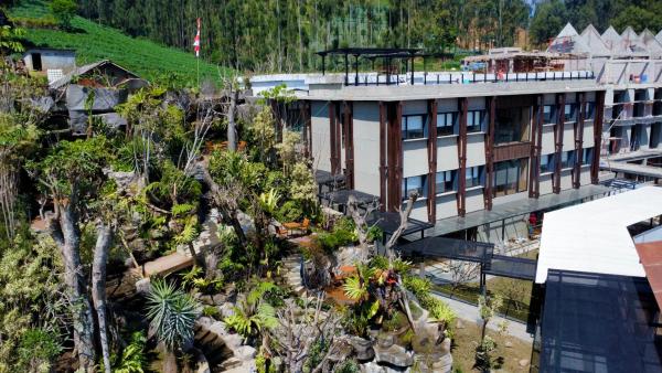 A la foto es mostra l'objecte Jambuluwuk Bromo Poshtel situat a la ciutat de Tosari.